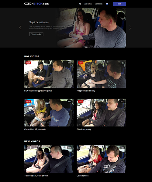 Czech Bitch homepage